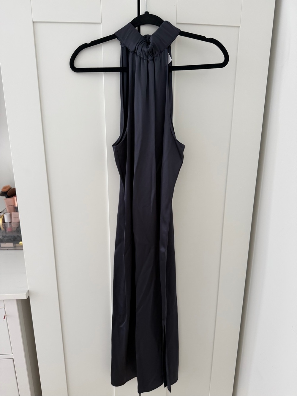 FRAME Silk Midi Dress